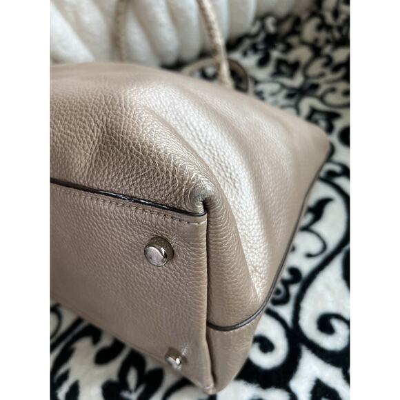 Coach Emma in Metallic Gold with Python - Picture 6 of 10